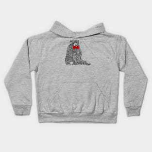 Bowtie Bear Kids Hoodie